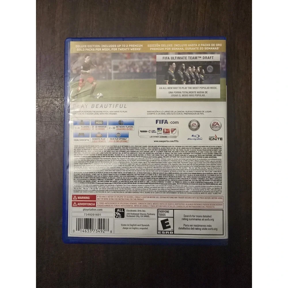 PS4 EA Sports Fifa 16 Deluxe Edition